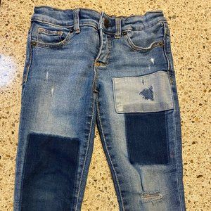 Gap Kids - Super Skinny Patch Jeans -Size 5 Reg